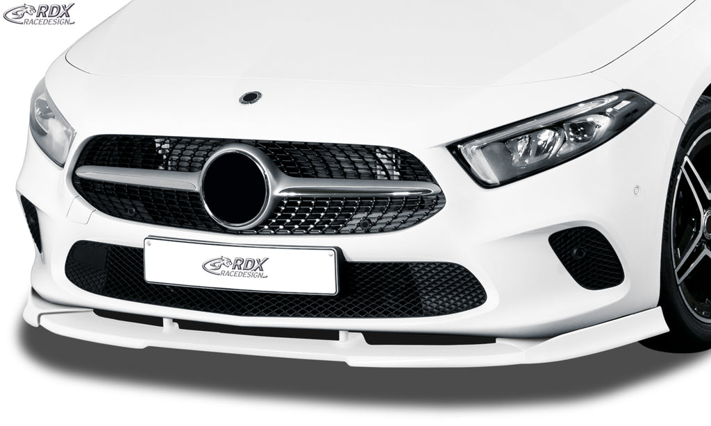 RDX Frontspoilerlippe VARIO-X für MERCEDES A-Klasse W177 / V177 Frontlippe Front Ansatz Vorne Spoilerlippe