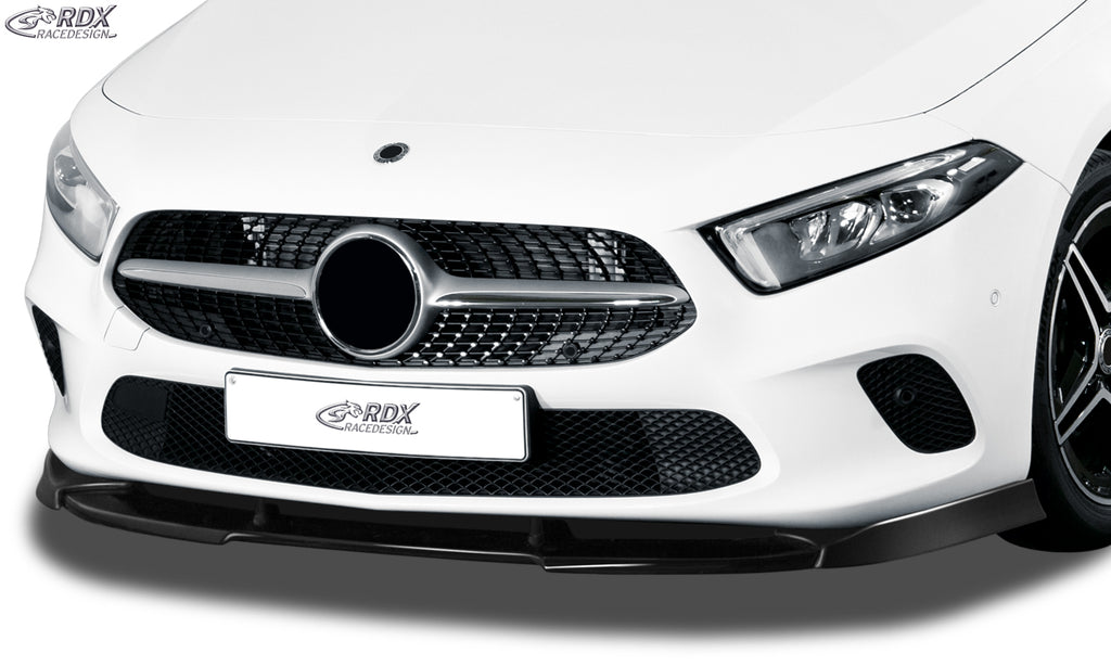 RDX Frontspoilerlippe VARIO-X für MERCEDES A-Klasse W177 / V177 Frontlippe Front Ansatz Vorne Spoilerlippe