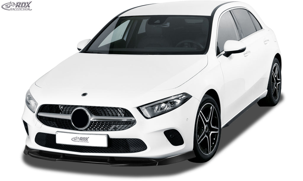 RDX Frontspoilerlippe VARIO-X für MERCEDES A-Klasse W177 / V177 Frontlippe Front Ansatz Vorne Spoilerlippe