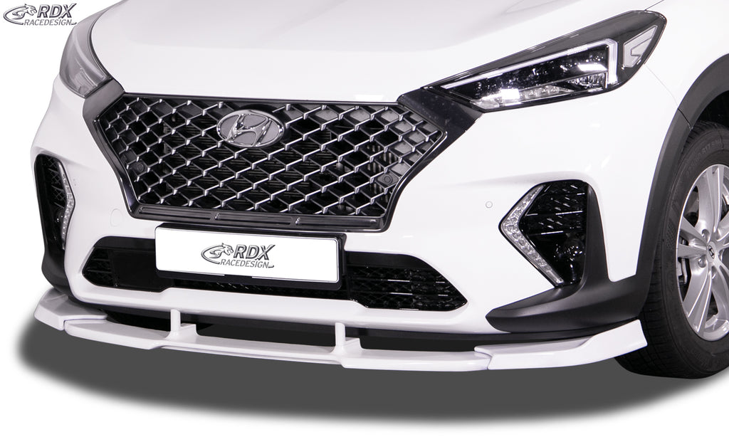 RDX Frontspoilerlippe VARIO-X für HYUNDAI Tucson N-Line (TL) 2018-2020 Frontlippe Front Ansatz Vorne Spoilerlippe