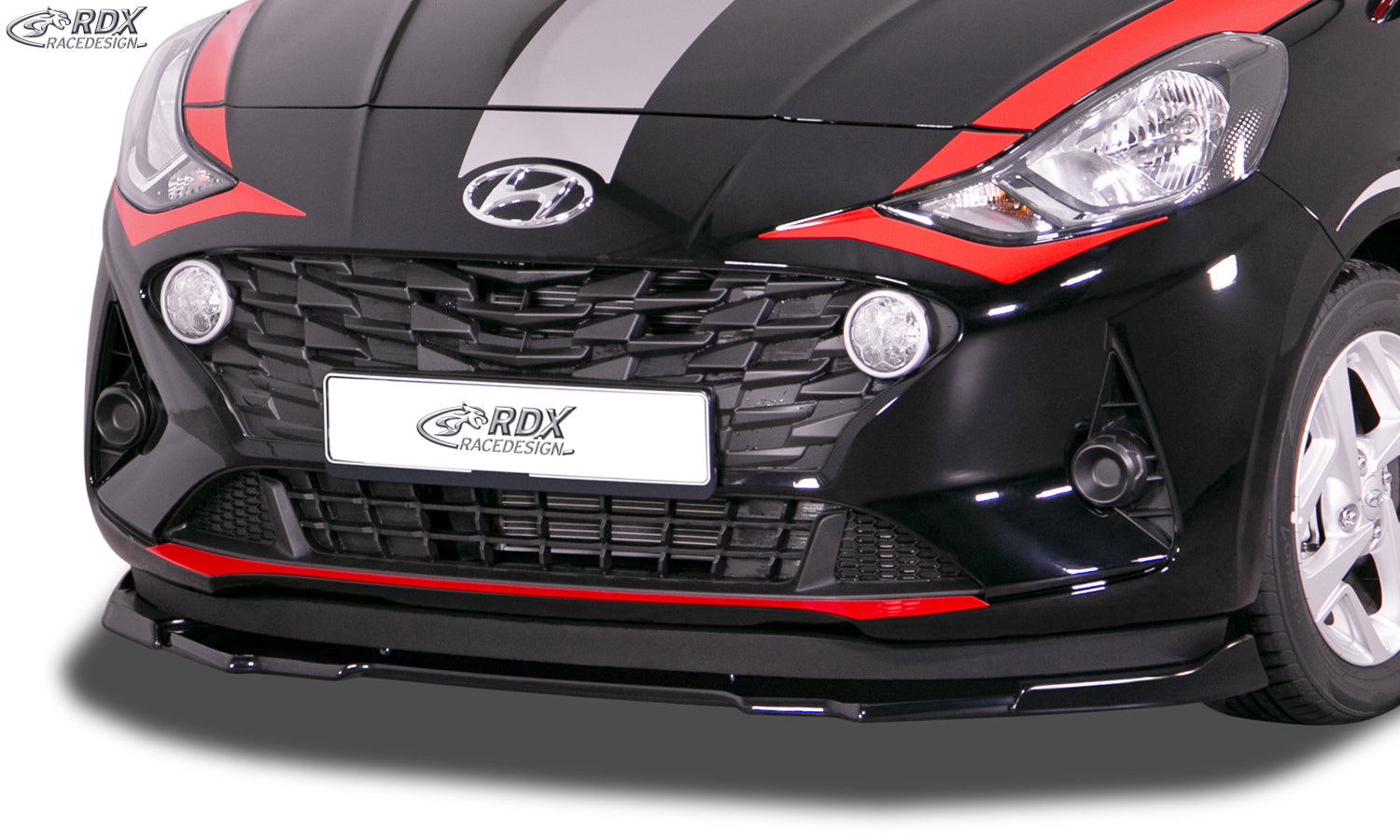 RDX Frontspoilerlippe VARIO-X für HYUNDAI i10 (AC3) 2020+ Frontlippe Front Ansatz Vorne Spoilerlippe