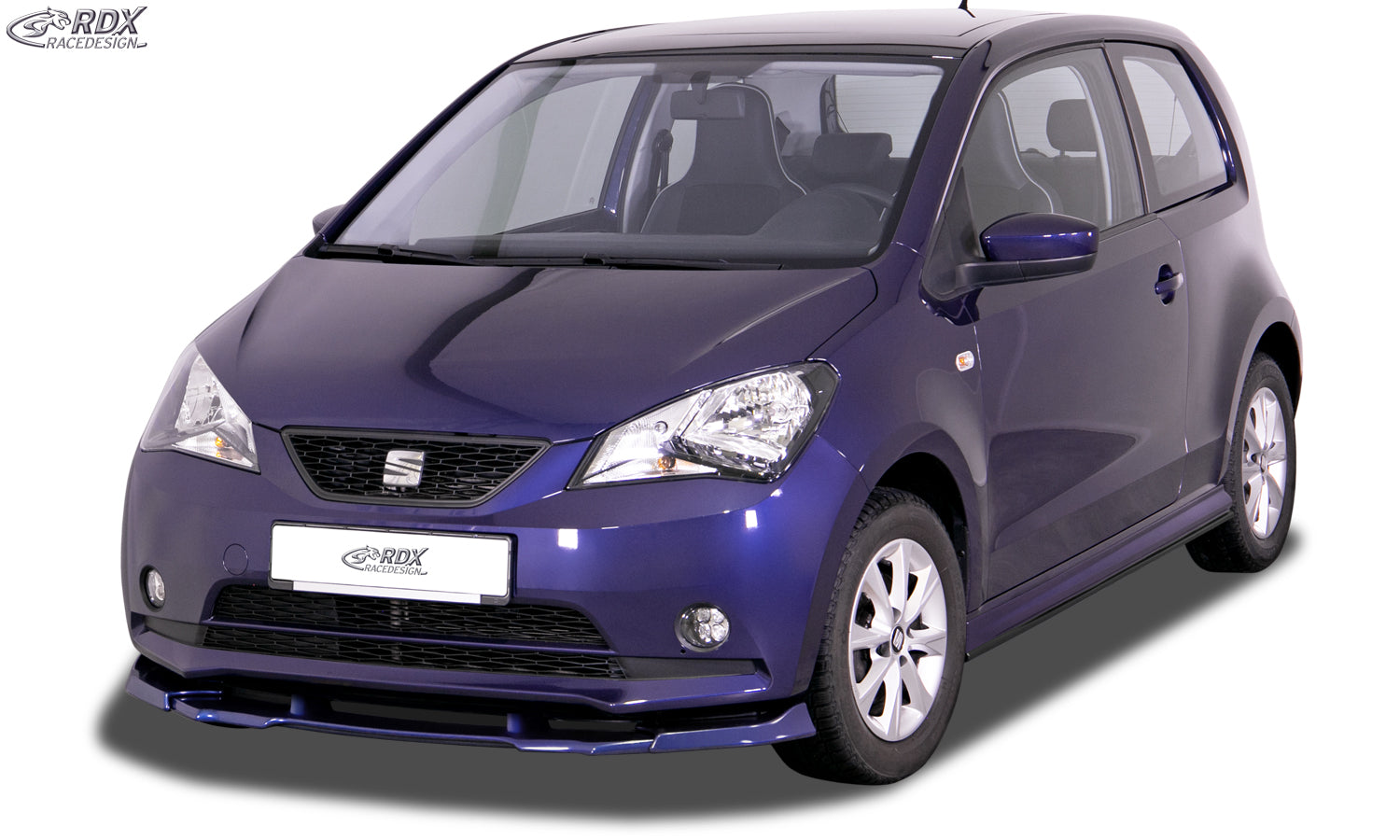 RDX Frontspoilerlippe VARIO-X für SEAT Mii Frontlippe Front Ansatz Vorne Spoilerlippe