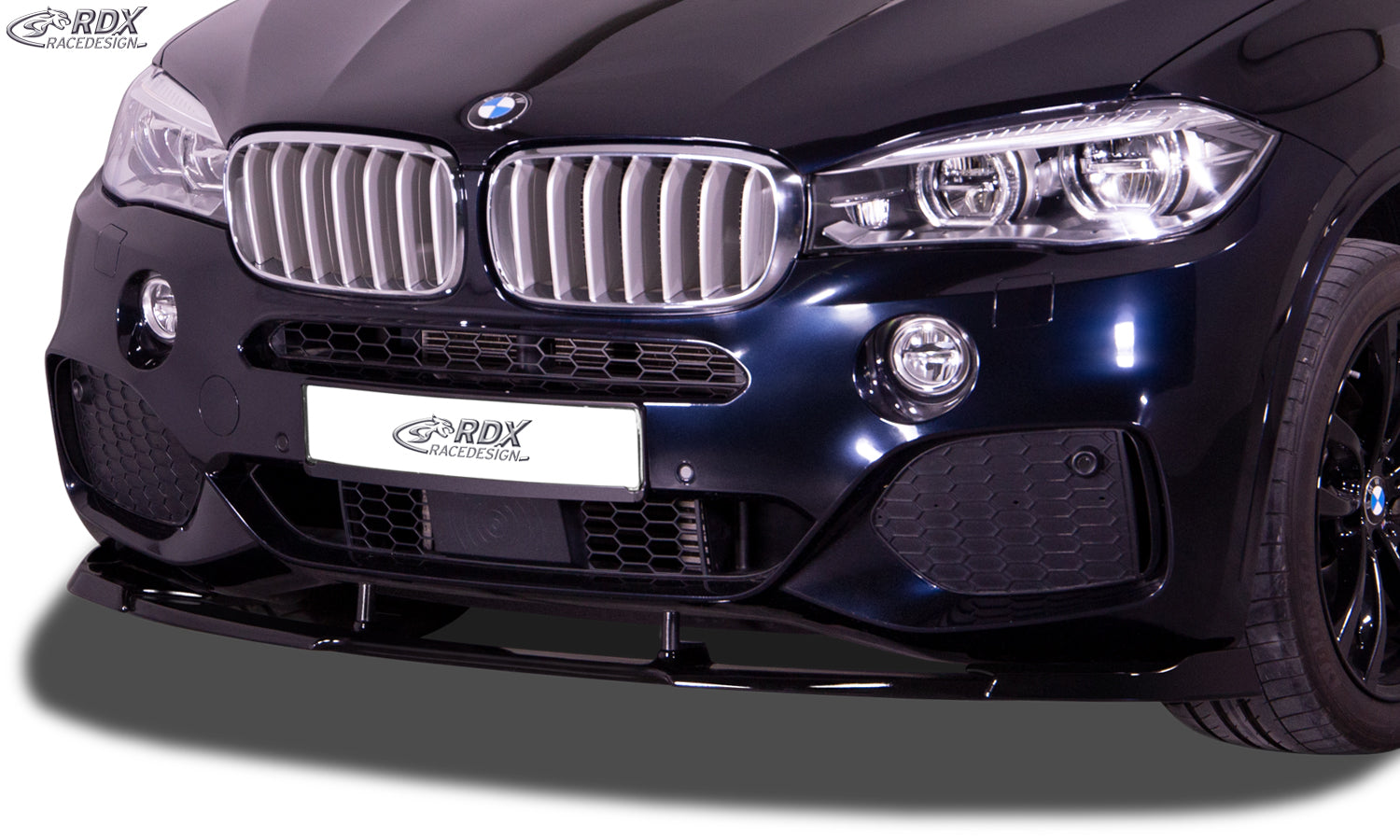 RDX Frontspoilerlippe VARIO-X für BMW X5 (F15) M-Sport / M-Paket -2018 Frontlippe Front Ansatz Vorne Spoilerlippe