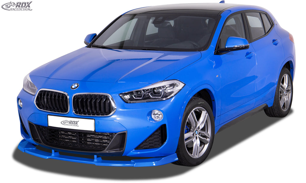 RDX Frontspoilerlippe VARIO-X für BMW X2 F39 M-Sport, M35i (2018+) Frontlippe Front Ansatz Vorne Spoilerlippe