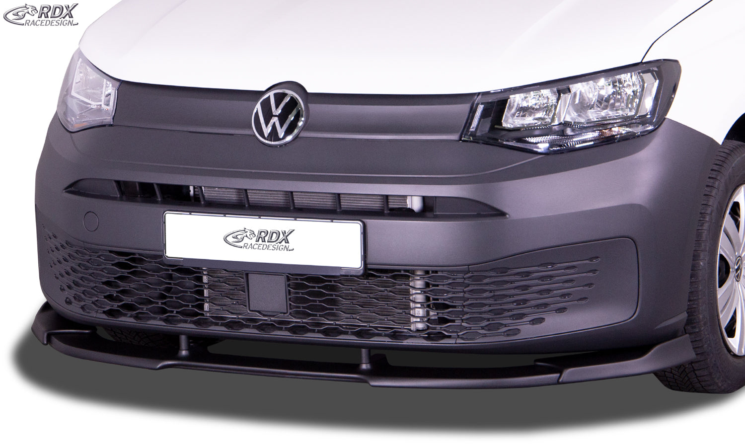 RDX Frontspoilerlippe VARIO-X für VW Caddy (SK, SKN / 2020+) Frontlippe Front Ansatz Vorne Spoilerlippe