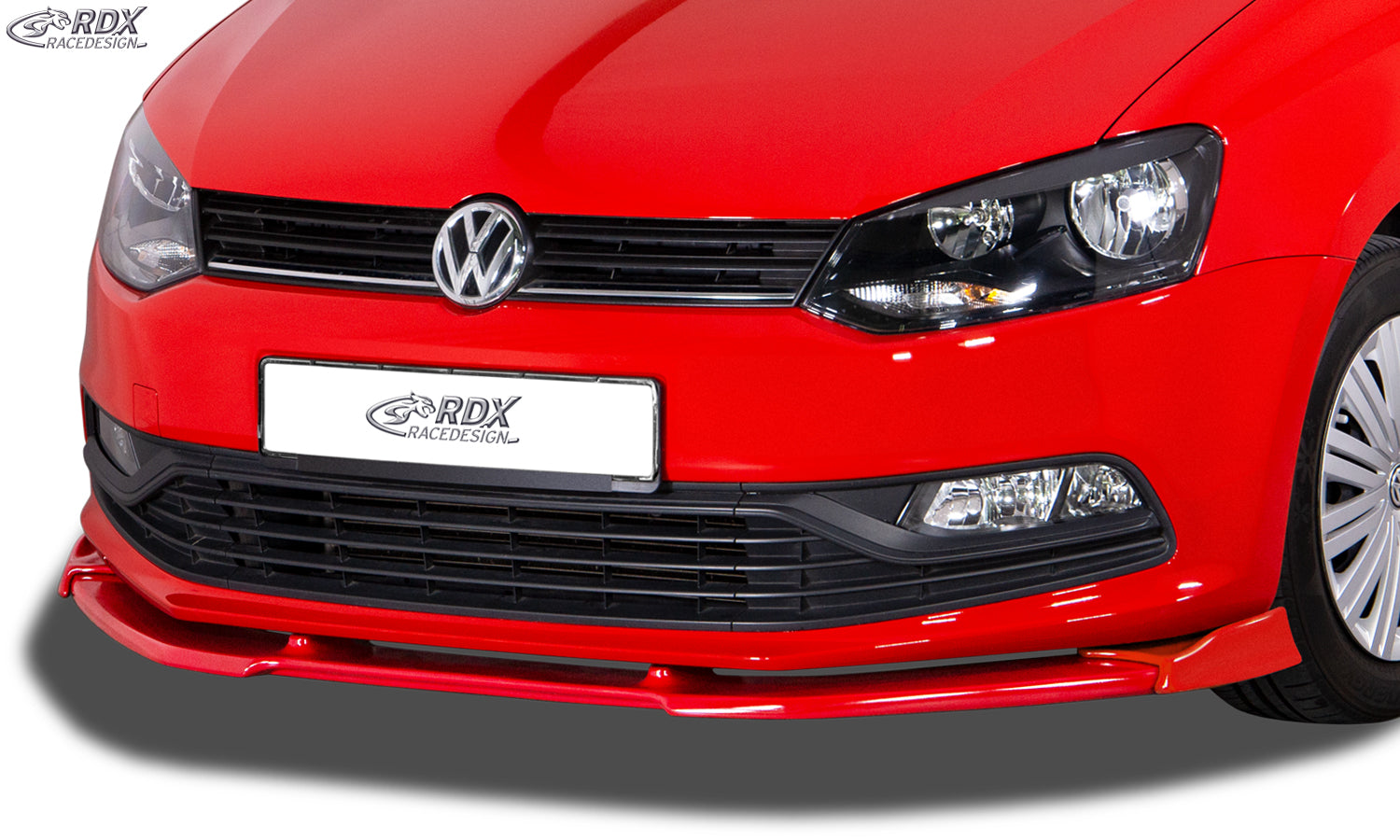RDX Frontspoilerlippe VARIO-X für VW Polo 6C Frontlippe Front Ansatz Vorne Spoilerlippe