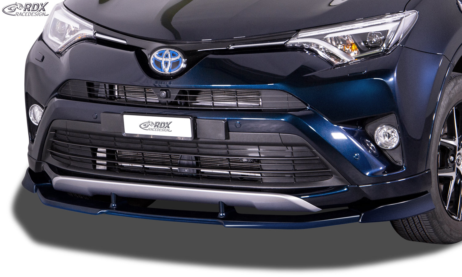 RDX Frontspoilerlippe VARIO-X für TOYOTA RAV4 (XA3/XA4, 2016+) Frontlippe Front Ansatz Vorne Spoilerlippe