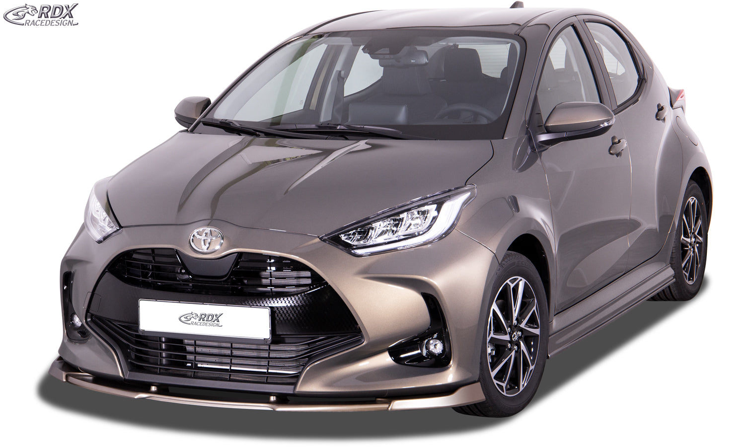 RDX Frontspoilerlippe VARIO-X für TOYOTA Yaris (XPA1) Frontlippe Front Ansatz Vorne Spoilerlippe