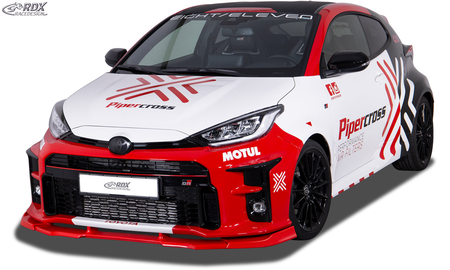 RDX Frontspoilerlippe VARIO-X für TOYOTA Yaris GR (XPA1) Frontlippe Front Ansatz Vorne Spoilerlippe