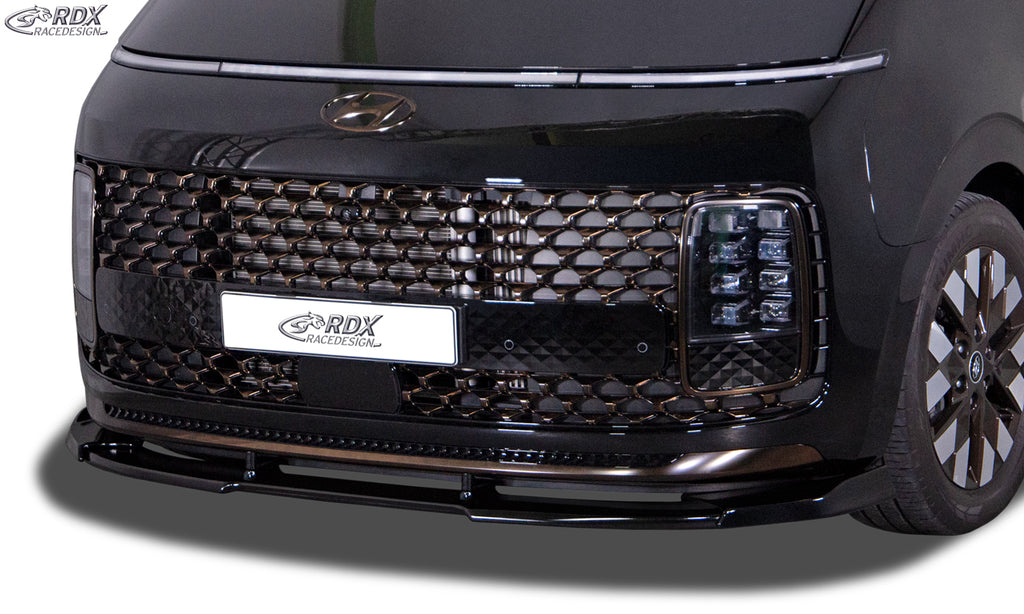 RDX Frontspoilerlippe VARIO-X für HYUNDAI Staria (US4, 2021+) Frontlippe Front Ansatz Vorne Spoilerlippe