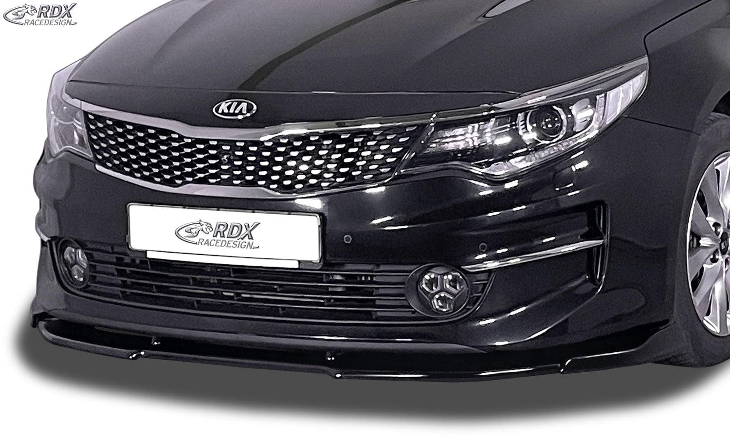 RDX Frontspoilerlippe VARIO-X für KIA Optima (JF) 2015-2018 Frontlippe Front Ansatz Vorne Spoilerlippe