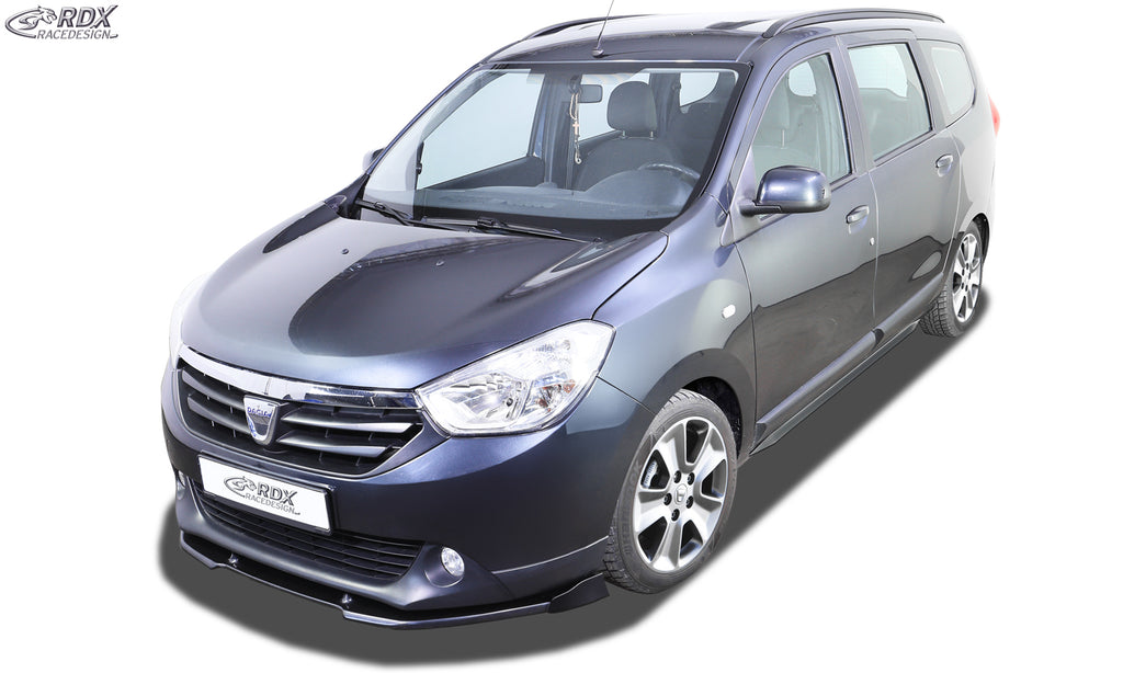 RDX Frontspoilerlippe VARIO-X für DACIA Dokker (SD) & Lodgy (SD) "V1" Frontlippe Front Ansatz Vorne Spoilerlippe