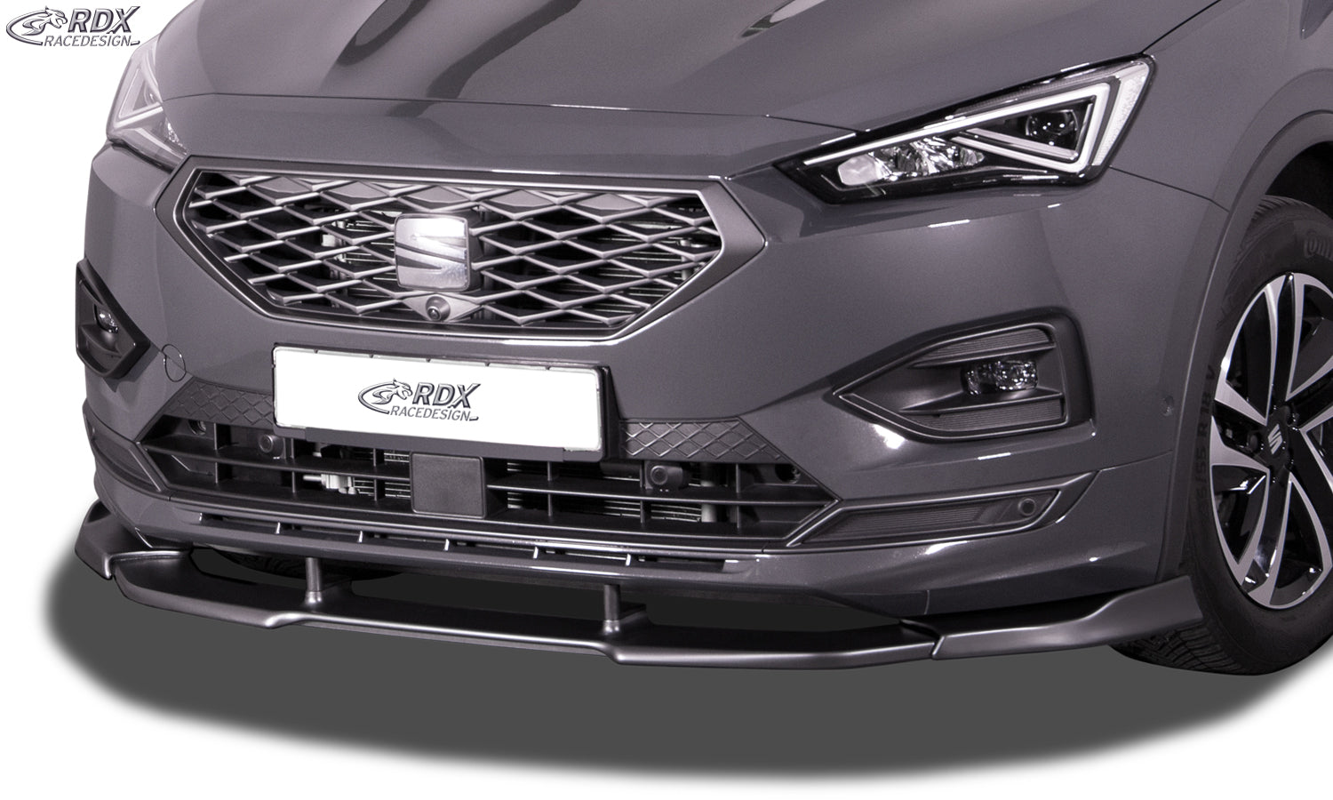 RDX Frontspoilerlippe VARIO-X für SEAT Tarraco FR (KN / 2018+) Frontlippe Front Ansatz Vorne Spoilerlippe
