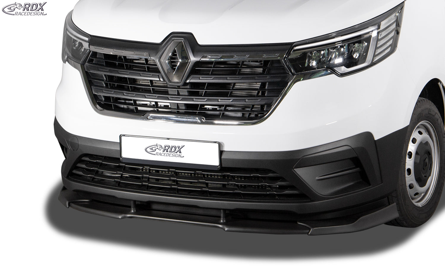 RDX Frontspoiler VARIO-X für RENAULT Trafic (2021-heute) Frontlippe Front Ansatz Vorne Spoilerlippe