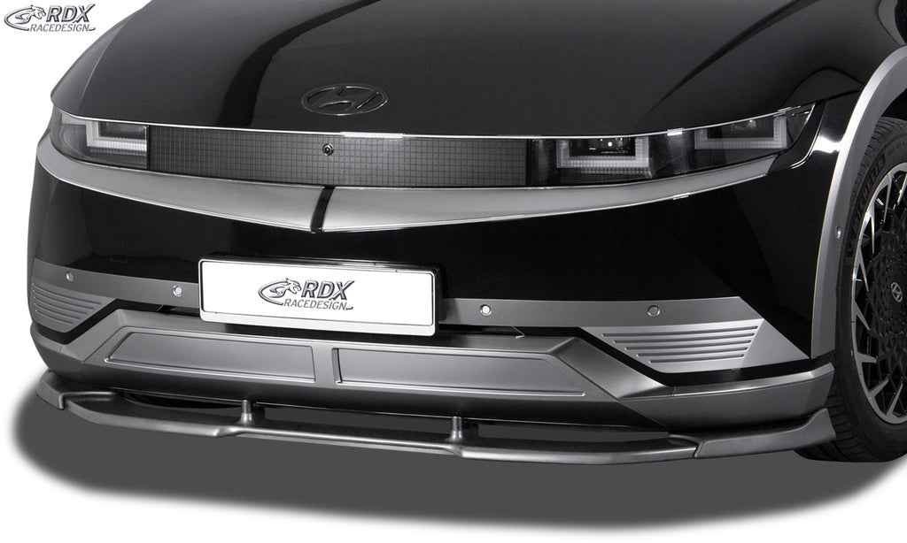 RDX Frontspoilerlippe VARIO-X für HYUNDAI Ioniq 5 (NE / 2021+) Frontlippe Front Ansatz Vorne Spoilerlippe