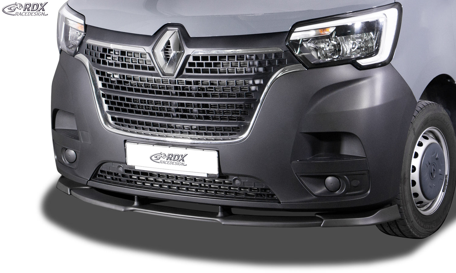 RDX Frontspoilerlippe VARIO-X für RENAULT Master (2019+) Frontlippe Front Ansatz Vorne Spoilerlippe