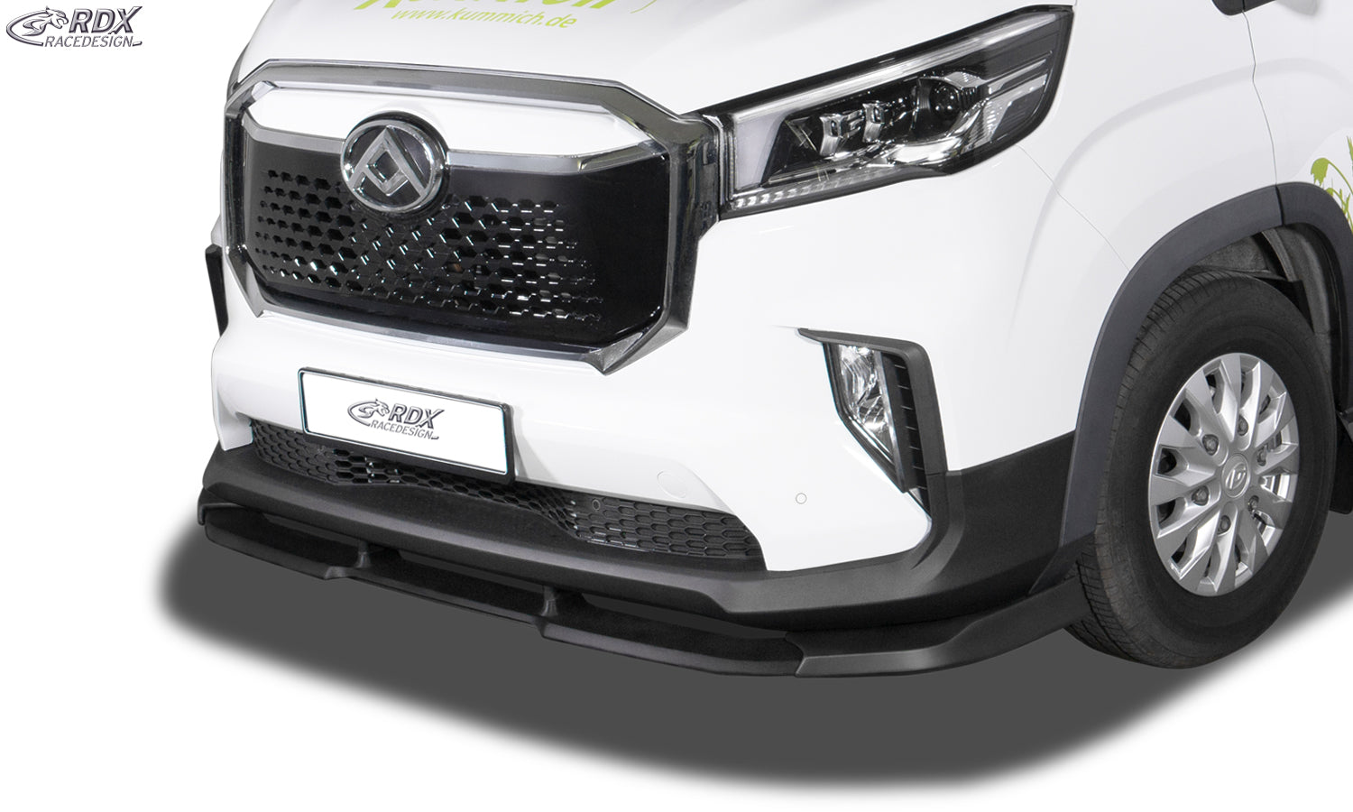 RDX Frontspoiler VARIO-X für MAXUS DELIVER 9 (2020+) Frontlippe Front Ansatz Vorne Spoilerlippe