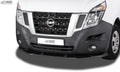 RDX Frontspoilerlippe VARIO-X für NISSAN NV400 (2010+) & Interstar (2021+) Frontlippe Front Ansatz Vorne Spoilerlippe