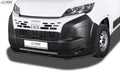 RDX Frontspoilerlippe VARIO-X für FIAT Ducato, CITROEN Jumper, PEUGEOT Boxer, OPEL Movano, TOYOTA ProAce Max (2024+) Frontlippe Front Ansatz Vorne Spoilerlippe