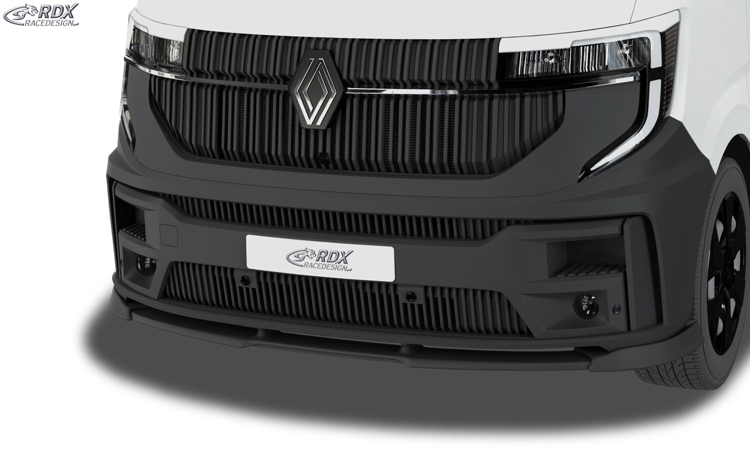 RDX Frontspoiler VARIO-X für RENAULT Master & NISSAN Interstar (2024-heute) Frontlippe Front Ansatz Vorne Spoilerlippe