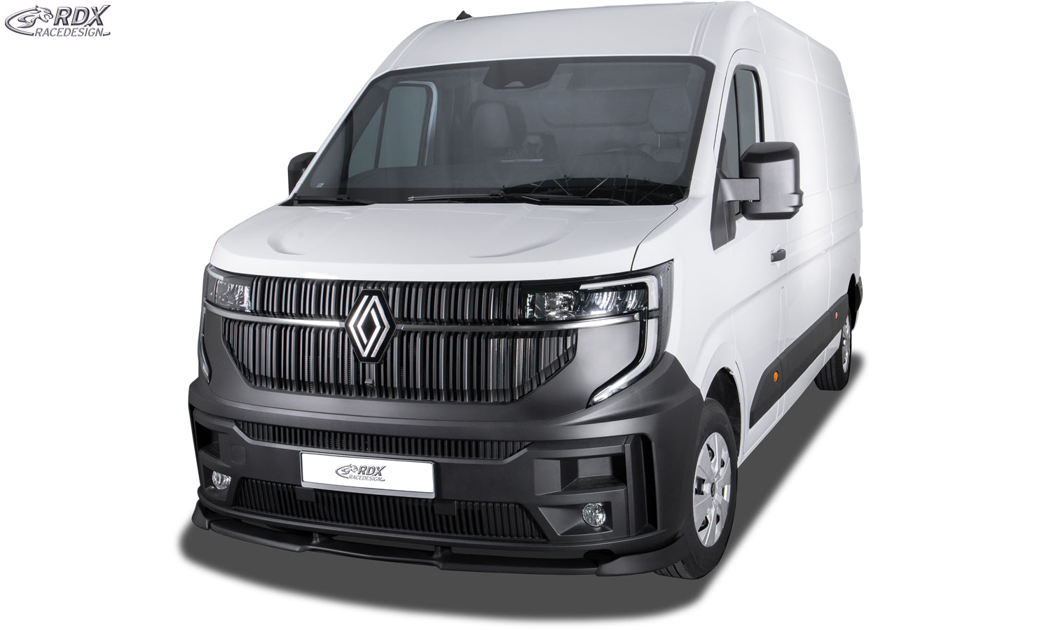 RDX Frontspoiler VARIO-X für RENAULT Master & NISSAN Interstar (2024-heute) Frontlippe Front Ansatz Vorne Spoilerlippe
