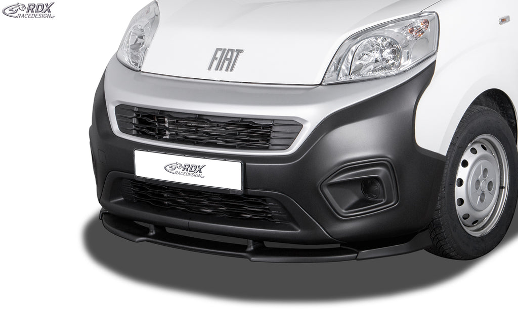 RDX Frontspoilerlippe VARIO-X für FIAT Fiorino & Qubo (225 / 2016+) Frontlippe Front Ansatz Vorne Spoilerlippe