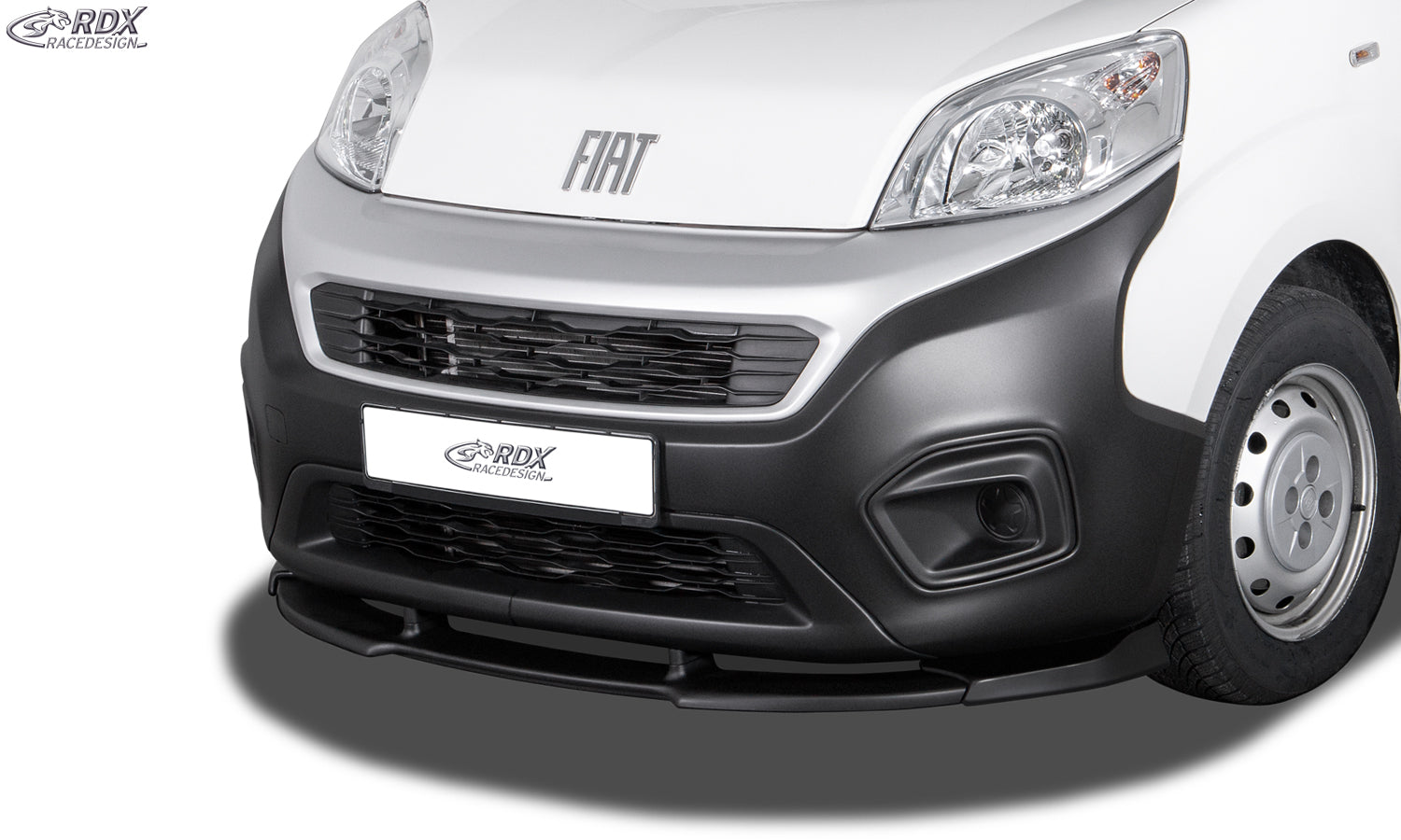 RDX Frontspoilerlippe VARIO-X für FIAT Fiorino & Qubo (225 / 2016+) Frontlippe Front Ansatz Vorne Spoilerlippe