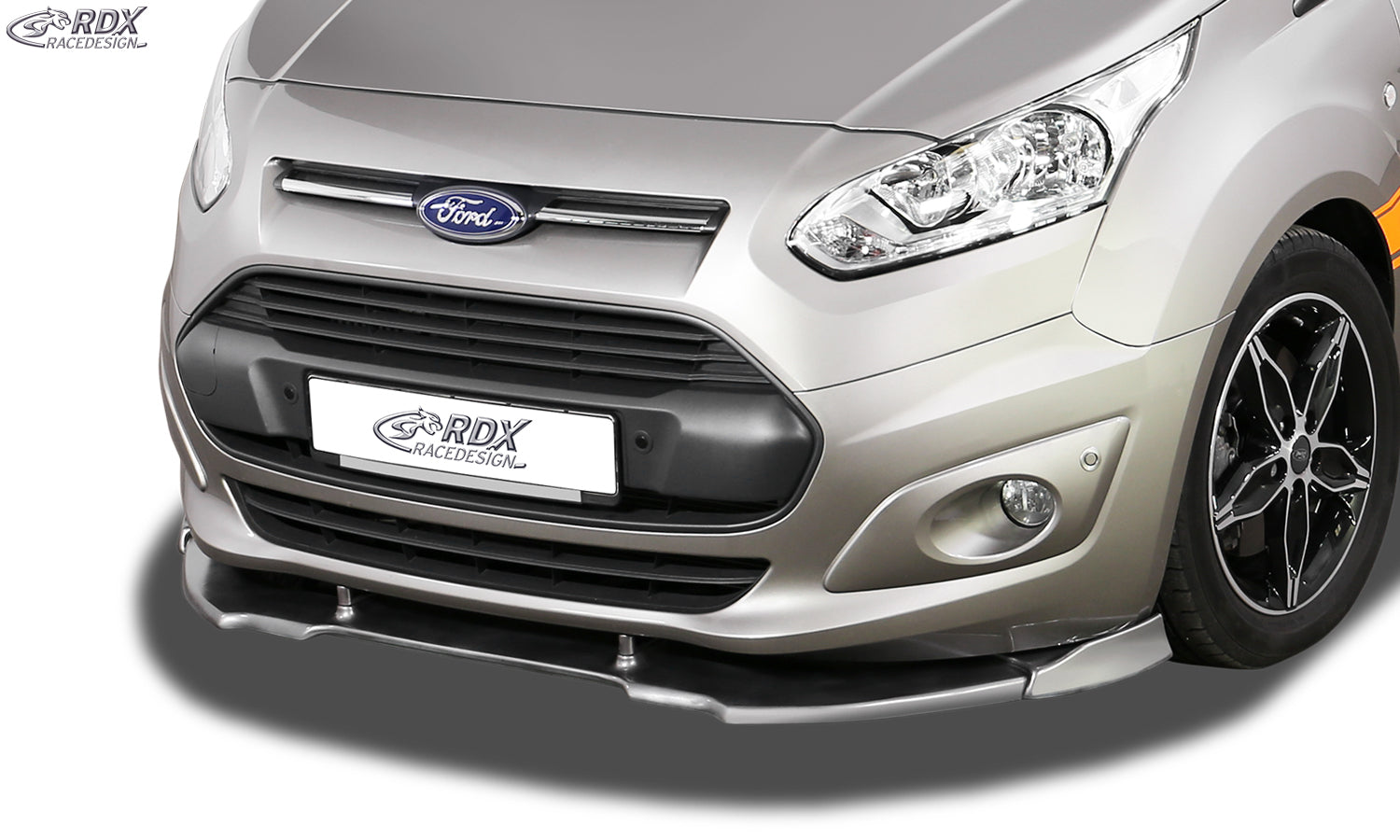 RDX Frontspoilerlippe VARIO-X für FORD Transit Connect & Tourneo Connect (2013+) Frontlippe Front Ansatz Vorne Spoilerlippe