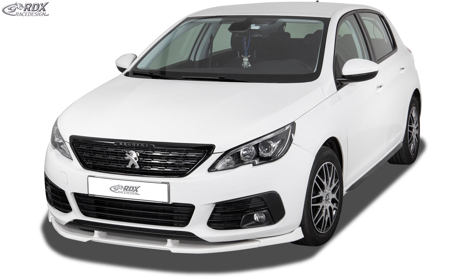 RDX Frontspoiler VARIO-X für PEUGEOT 308 (Typ L / 2017-2021) Frontlippe Front Ansatz Vorne Spoilerlippe