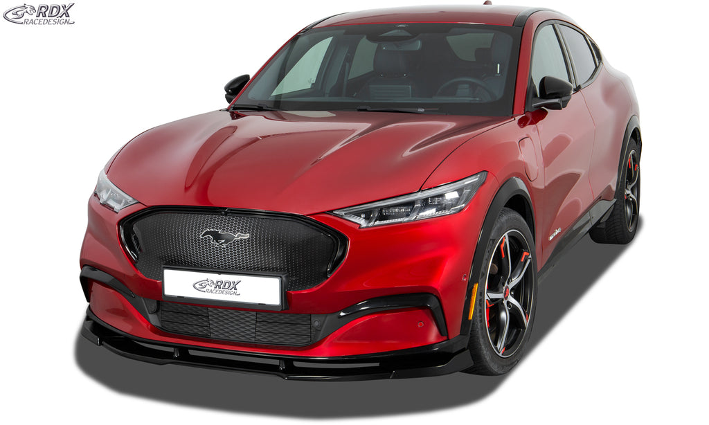 RDX Frontspoiler VARIO-X für FORD Mach-E (LSK, LSBK / 2021+) Frontlippe Front Ansatz Vorne Spoilerlippe