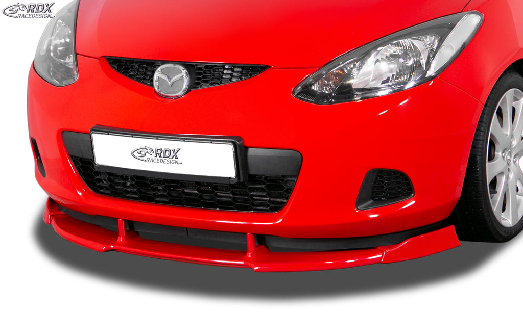 RDX Frontspoilerlippe VARIO-X für MAZDA 2 (DE) 2007-2010 Frontlippe Front Ansatz Vorne Spoilerlippe
