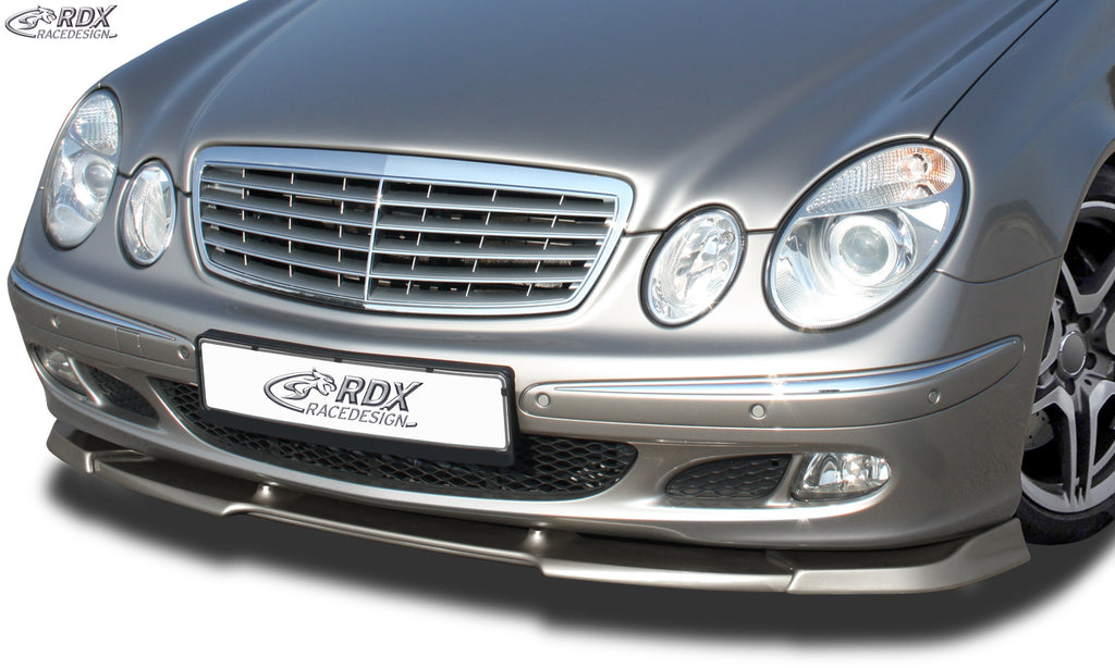 RDX Frontspoilerlippe VARIO-X für MERCEDES E-Klasse W211 -2006 Classic/Elegance Frontlippe Front Ansatz Vorne Spoilerlippe