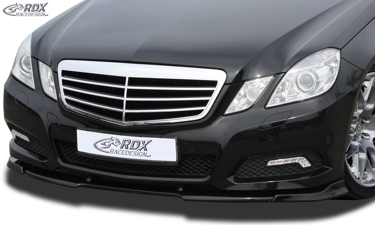 RDX Frontspoilerlippe VARIO-X für MERCEDES E-Klasse W212 2009-2013 Frontlippe Front Ansatz Vorne Spoilerlippe