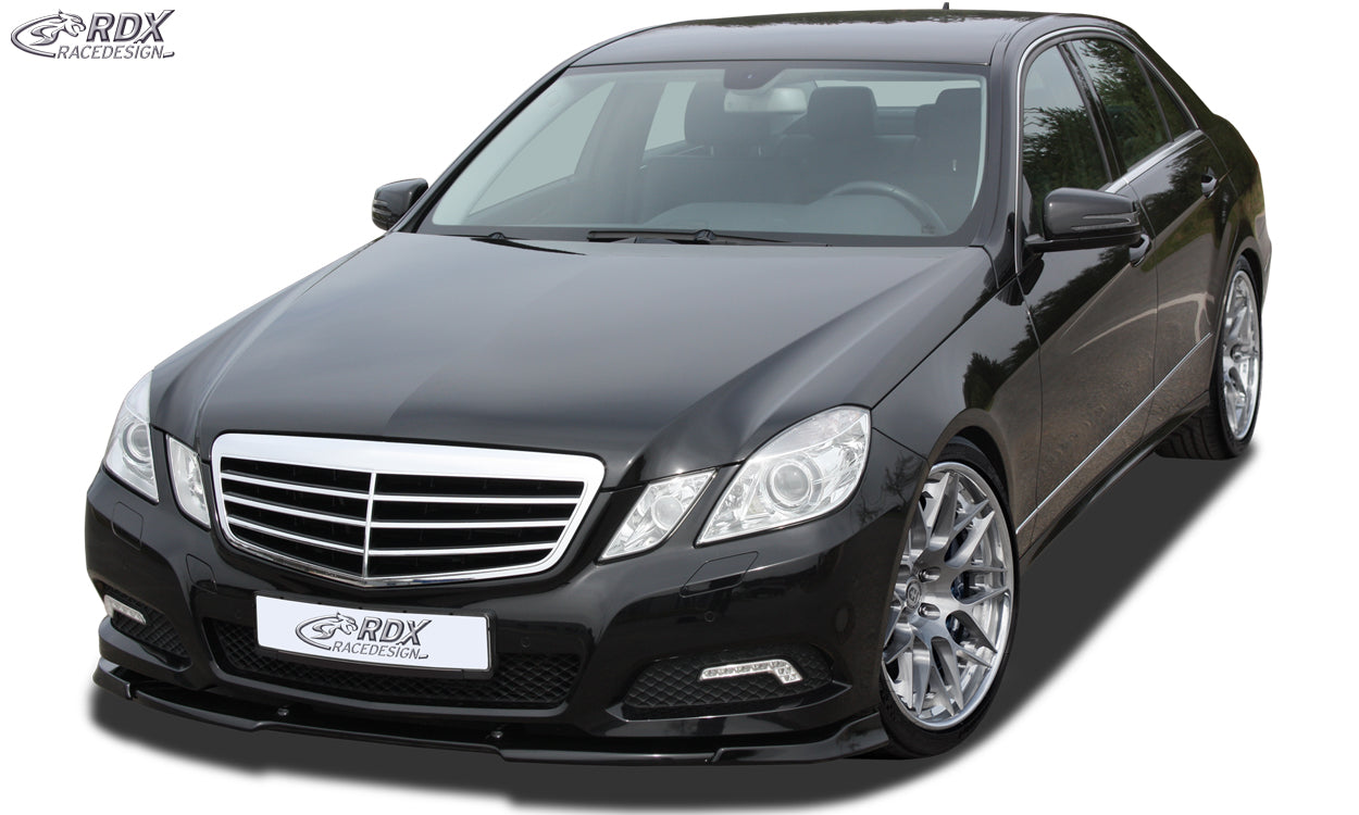RDX Frontspoilerlippe VARIO-X für MERCEDES E-Klasse W212 2009-2013 Frontlippe Front Ansatz Vorne Spoilerlippe