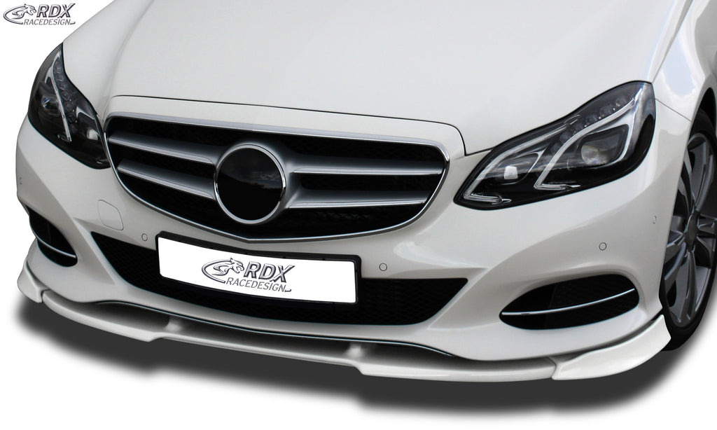 RDX Frontspoilerlippe VARIO-X für MERCEDES E-Klasse W212 2013+ Frontlippe Front Ansatz Vorne Spoilerlippe