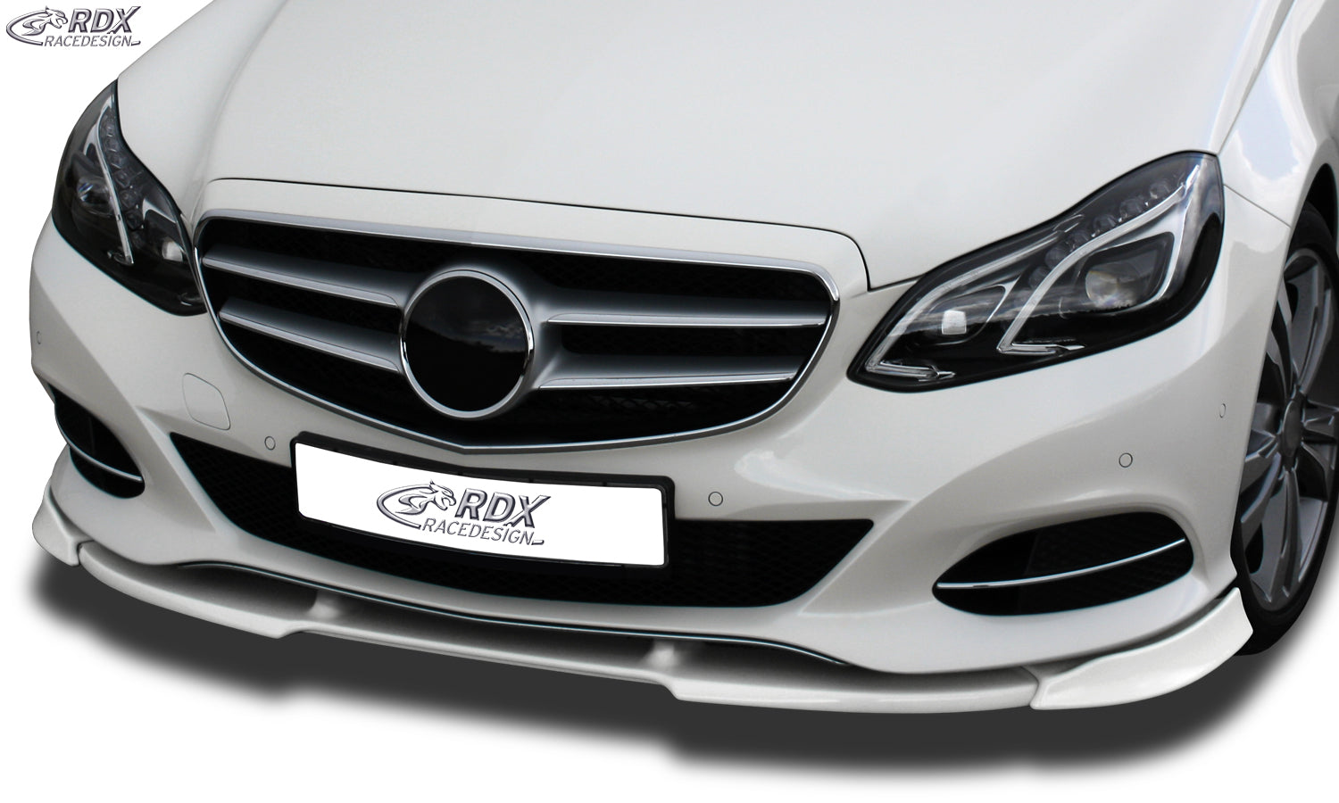 RDX Frontspoilerlippe VARIO-X für MERCEDES E-Klasse W212 2013+ Frontlippe Front Ansatz Vorne Spoilerlippe