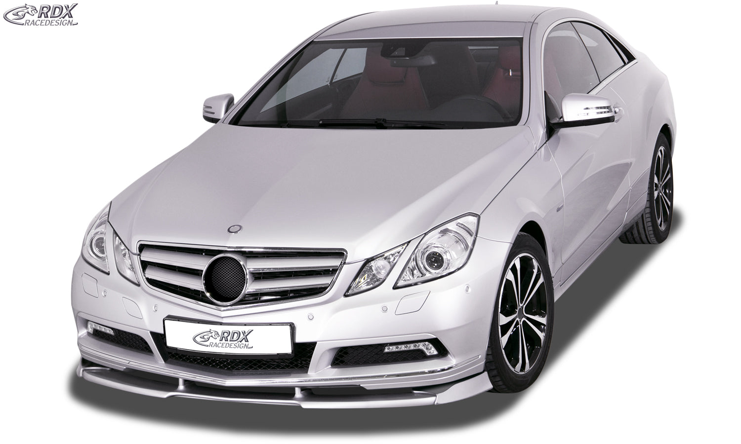 RDX Frontspoilerlippe VARIO-X für MERCEDES E-Klasse Cabrio A207 / Coupe C207 -2013 Frontlippe Front Ansatz Vorne Spoilerlippe