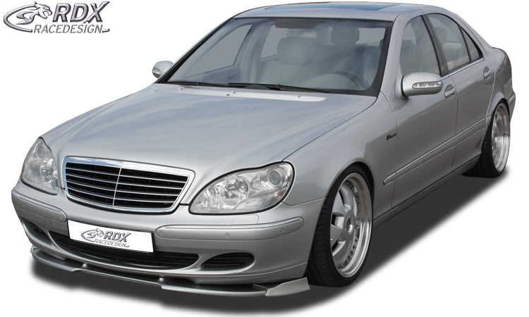 RDX Frontspoilerlippe VARIO-X für MERCEDES S-Klasse W220 2002+ Frontlippe Front Ansatz Vorne Spoilerlippe