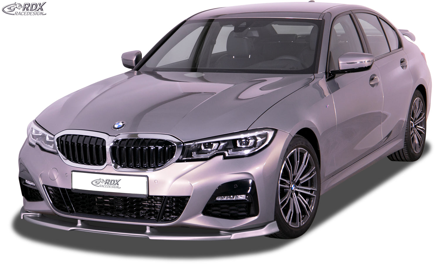 RDX Frontspoilerlippe VARIO-X für BMW 3er G20 / G21 M-Sport und mit M-Aerodynamikpaket Frontlippe Front Ansatz Vorne Spoilerlippe
