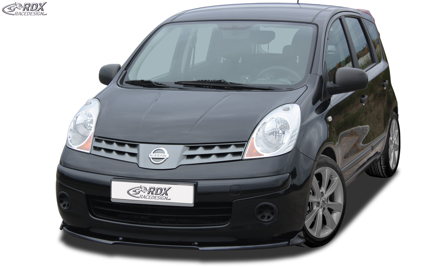 RDX Frontspoilerlippe VARIO-X für NISSAN Note (E11) 2005-2009 Frontlippe Front Ansatz Vorne Spoilerlippe