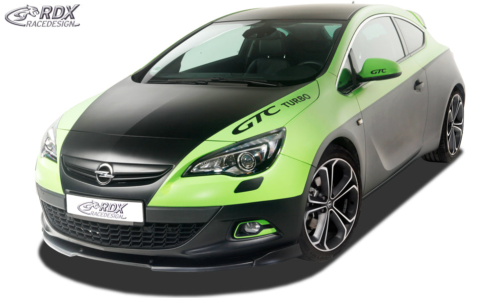 RDX Frontspoilerlippe VARIO-X für OPEL Astra J GTC Frontlippe Front Ansatz Vorne Spoilerlippe
