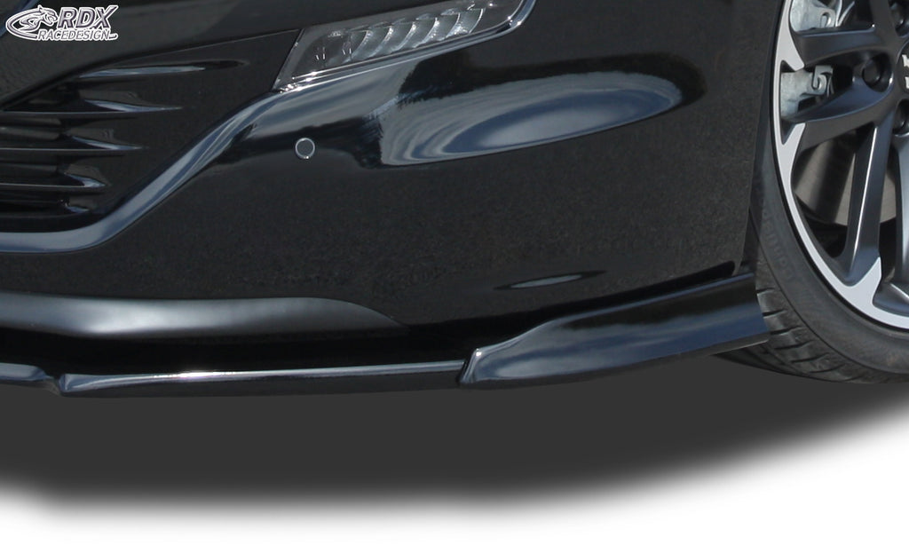 RDX Frontspoilerlippe VARIO-X für PEUGEOT RCZ Phase 2 2013+ Frontlippe Front Ansatz Vorne Spoilerlippe