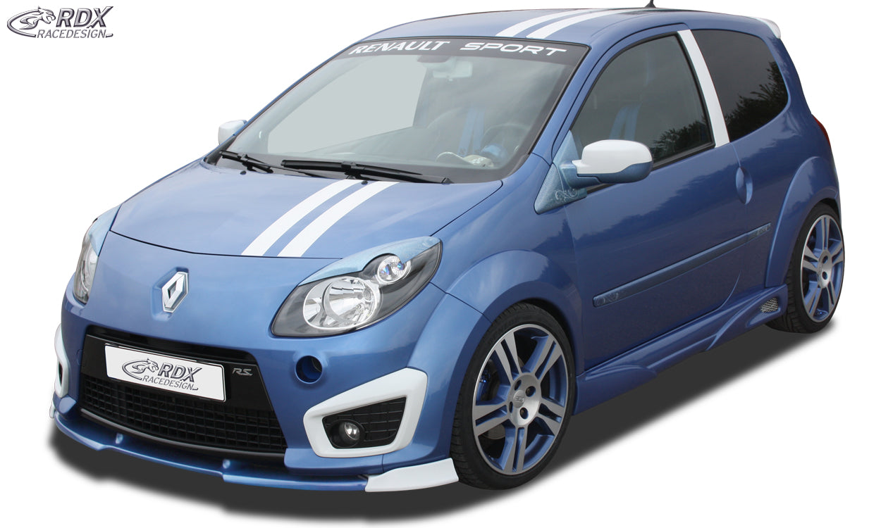 RDX Frontspoilerlippe VARIO-X für RENAULT Twingo 2 RS Phase 1 Frontlippe Front Ansatz Vorne Spoilerlippe