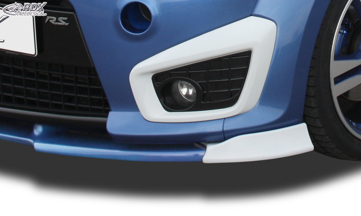 RDX Frontspoilerlippe VARIO-X für RENAULT Twingo 2 RS Phase 1 Frontlippe Front Ansatz Vorne Spoilerlippe