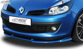 RDX Frontspoilerlippe VARIO-X für RENAULT Clio 3 Phase 1 (nicht RS) Frontlippe Front Ansatz Vorne Spoilerlippe