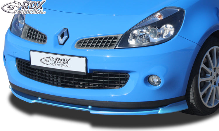 RDX Frontspoilerlippe VARIO-X für RENAULT Clio 3 RS Phase 1 Frontlippe Front Ansatz Vorne Spoilerlippe