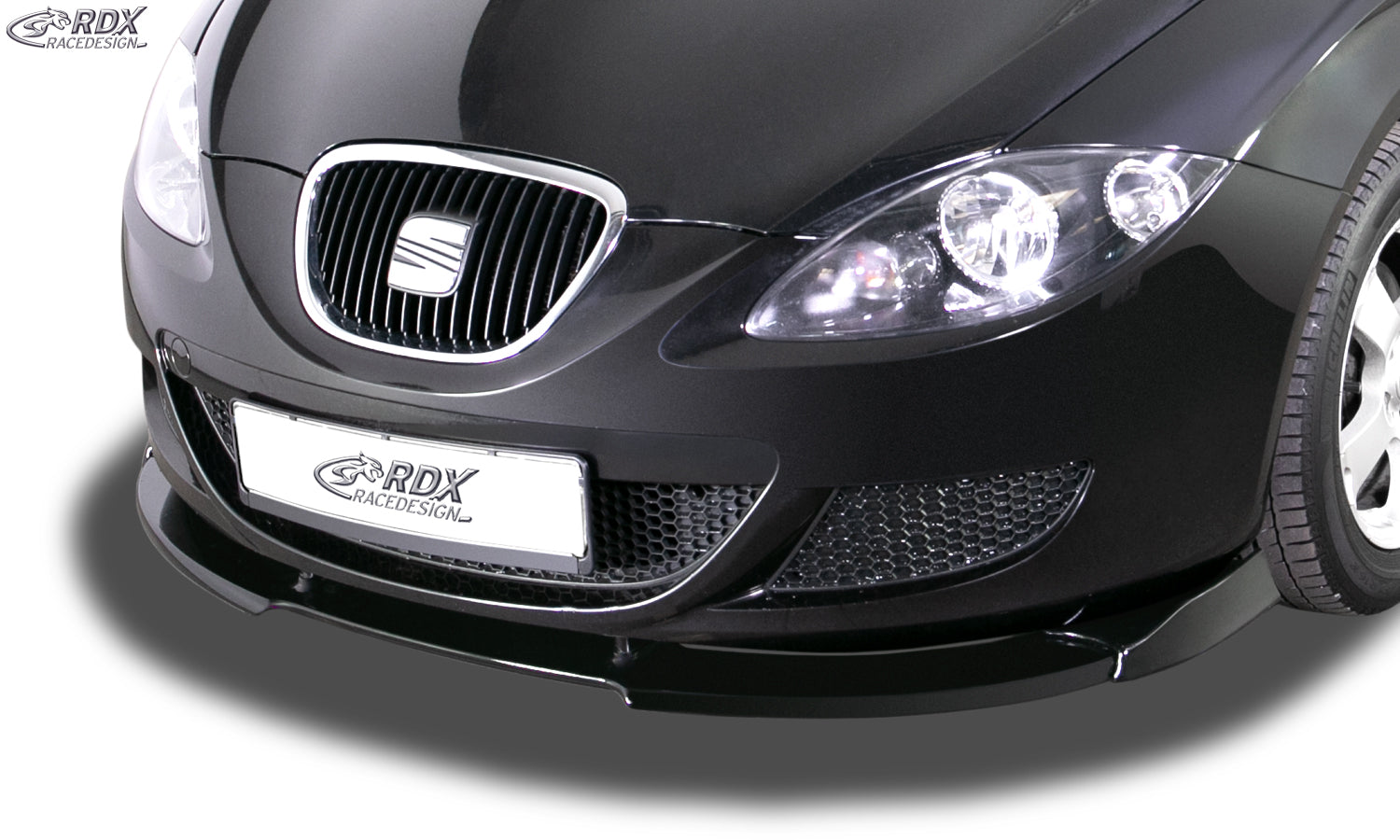 RDX Frontspoilerlippe VARIO-X für SEAT Leon 1P -2009 (nicht FR, Cupra) Frontlippe Front Ansatz Vorne Spoilerlippe