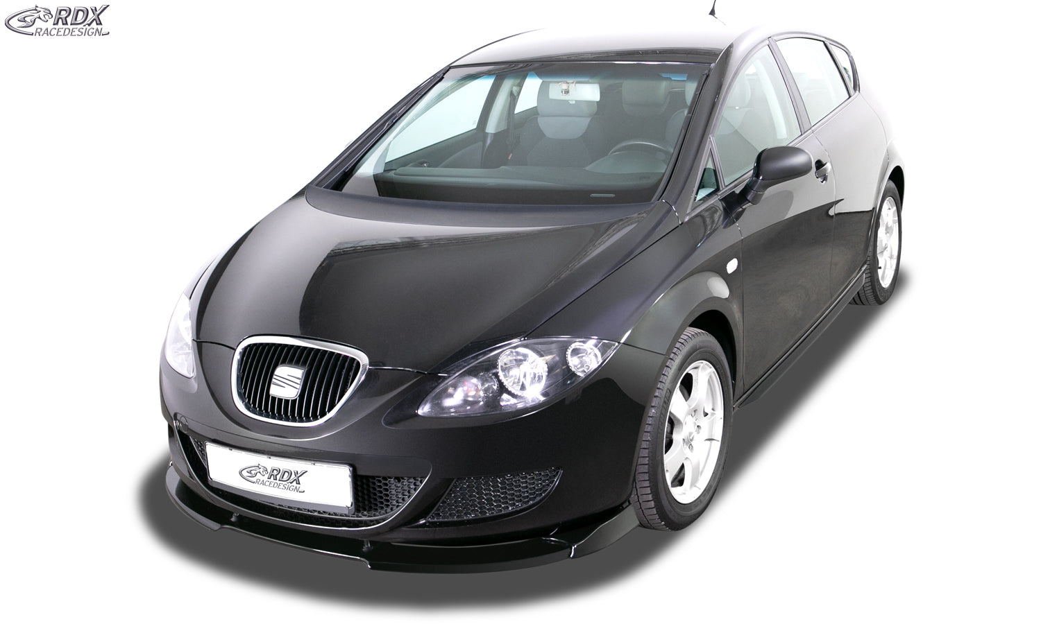 RDX Frontspoilerlippe VARIO-X für SEAT Leon 1P -2009 (nicht FR, Cupra) Frontlippe Front Ansatz Vorne Spoilerlippe