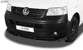 RDX Frontspoilerlippe VARIO-X für VW T5 -2009 (für werkseitig unlackierte Stoßstange wie Transporter, …) Frontlippe Front Ansatz Vorne Spoilerlippe