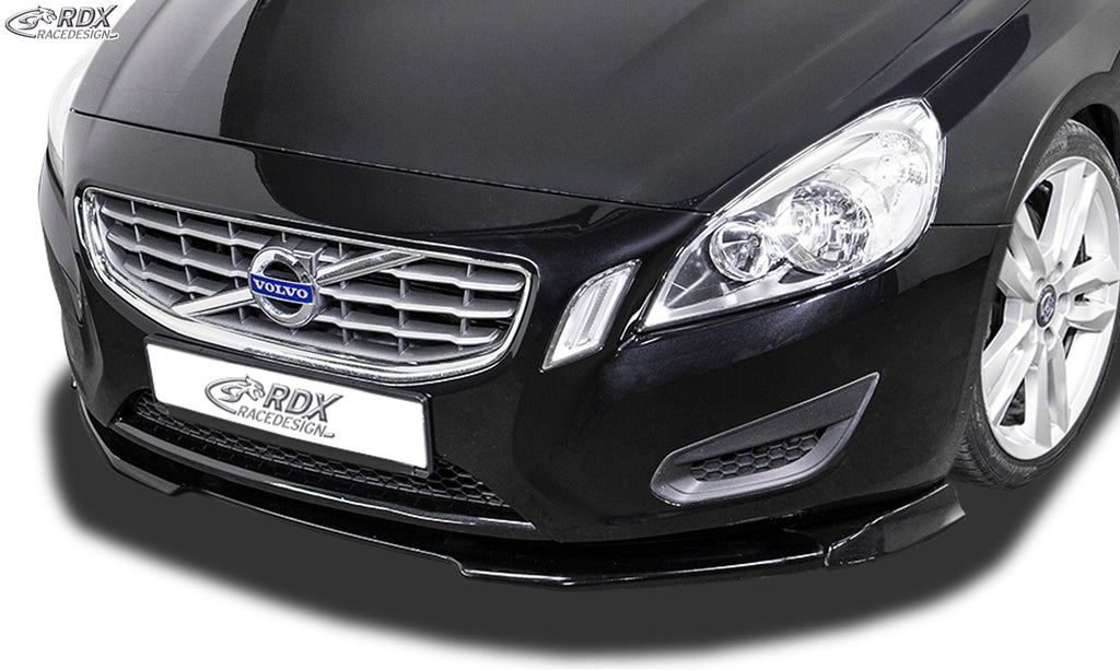 RDX Frontspoilerlippe VARIO-X für VOLVO S60 / V60 2010+ Frontlippe Front Ansatz Vorne Spoilerlippe